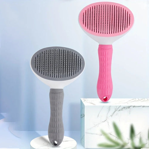 BIYYK FurEase™ One-Click Self-Cleaning Pet Brush — product image 2